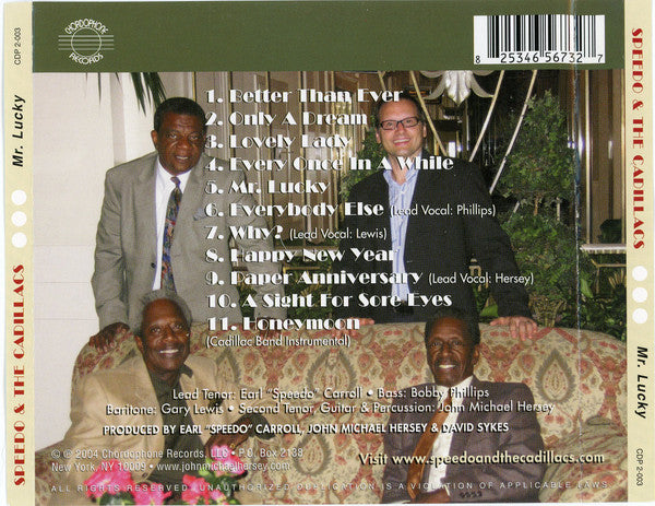 Speedo And The Cadillacs : Mr. Lucky (CD, Album)