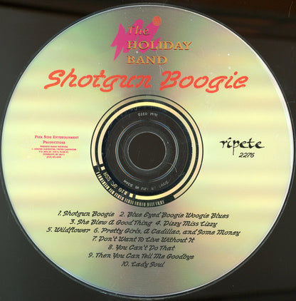 The Holiday Band : Shotgun Boogie (CD, Album)