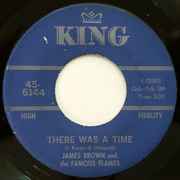 James Brown & The Famous Flames : I Can't Stand Myself (When You Touch Me) (7", Single, Blu)