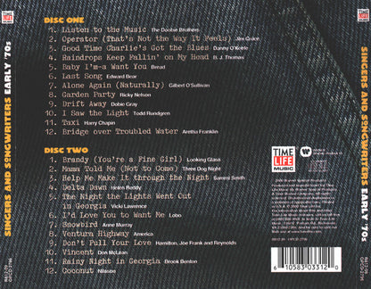 Various : Singers And Songwriters Early '70s (2xCD, Comp)