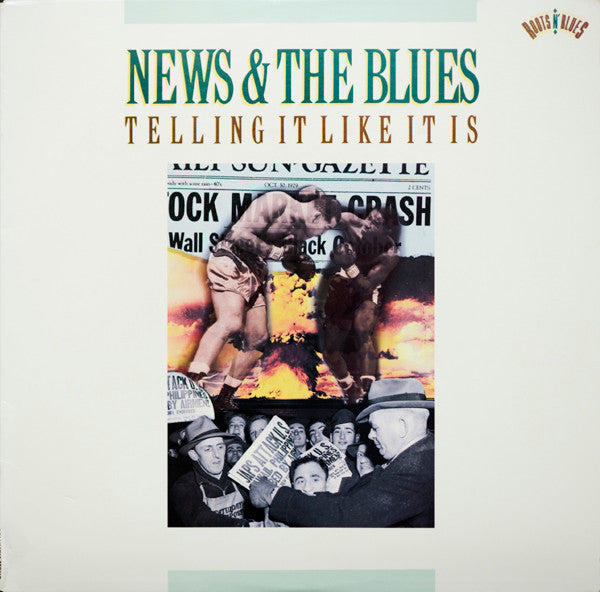 Various : News & The Blues: Telling It Like It Is (LP, Comp, Mono)