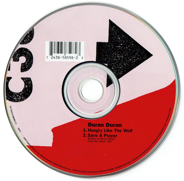 Duran Duran : Hungry Like The Wolf / Save A Prayer (CD, Single)