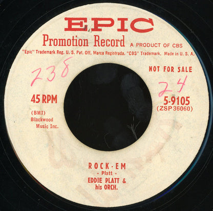 Eddie Platt & His Orchestra : Chinese Lullabye (7", Promo)