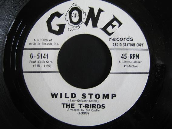 The T-Birds (2) : Soft Smoke / Wild Stomp (7", Single, Promo, Styrene)