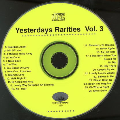 Various : Yesterdays Rarities Vol. 3 (CD, Comp)
