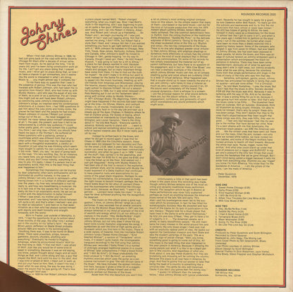 Johnny Shines : Hey Ba-Ba-Re-Bop! (Live, In Concert) (LP, Album)