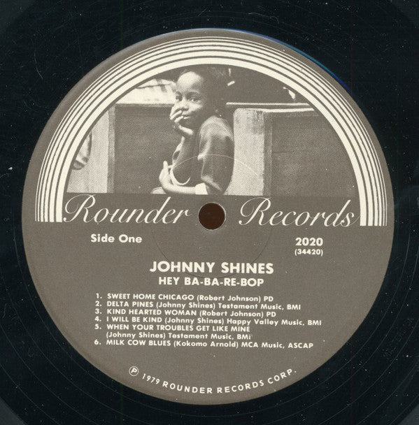 Johnny Shines : Hey Ba-Ba-Re-Bop! (Live, In Concert) (LP, Album)