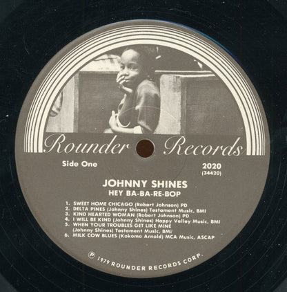 Johnny Shines : Hey Ba-Ba-Re-Bop! (Live, In Concert) (LP, Album)
