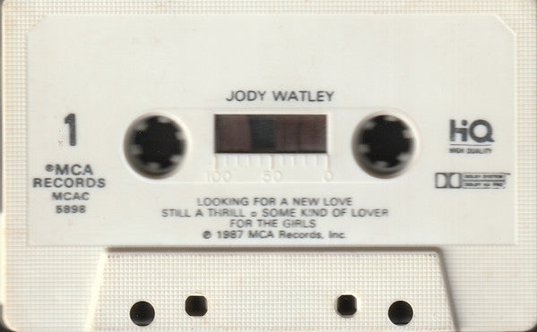 Jody Watley : Jody Watley (Cass, Album)