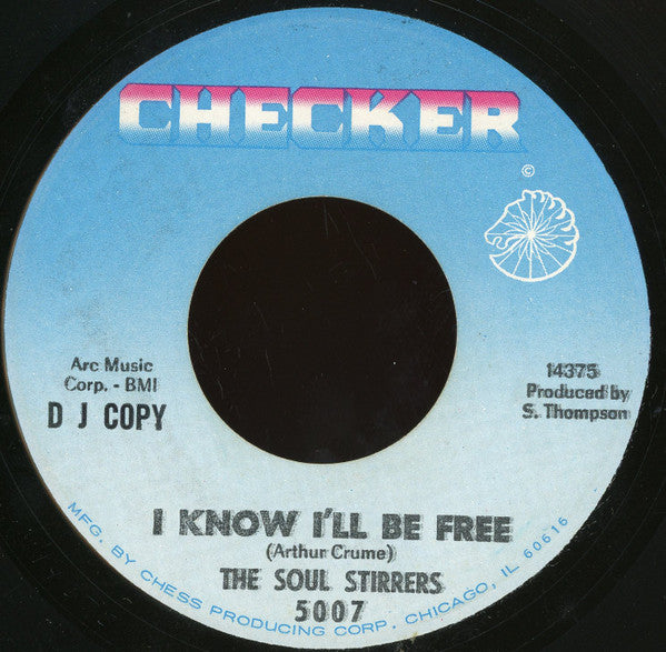 The Soul Stirrers : I Know I'll Be Free / Christmas Joy (7", Single, Promo)