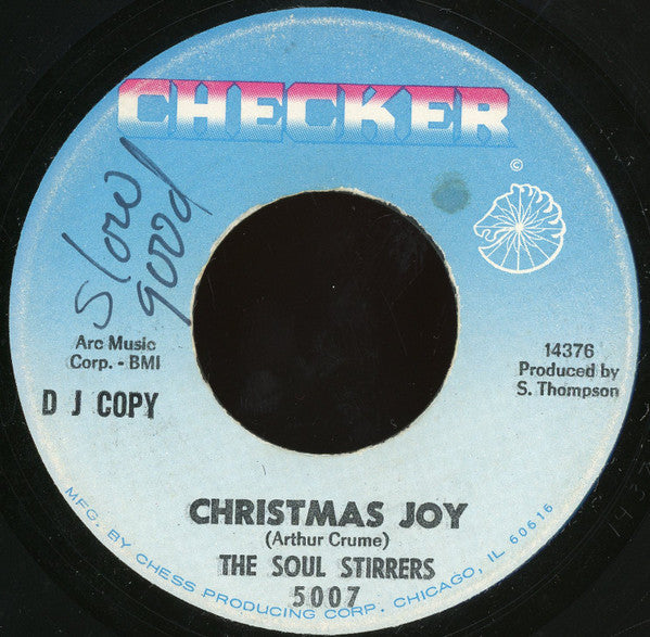 The Soul Stirrers : I Know I'll Be Free / Christmas Joy (7", Single, Promo)