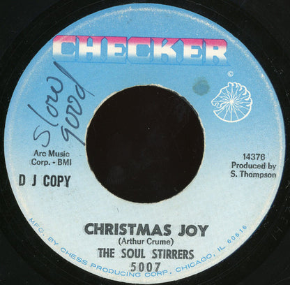 The Soul Stirrers : I Know I'll Be Free / Christmas Joy (7", Single, Promo)