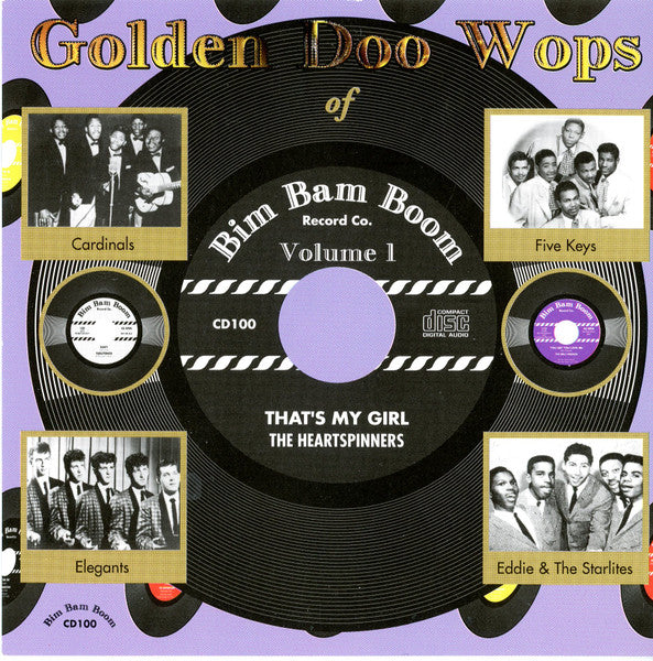 Various : Golden Doo Wops Of Bim Bam Boom Volume 1 (CD, Comp)