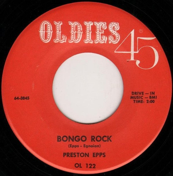 The Dells With Al Smith Orchestra / Preston Epps : Movin' On / Bongo Rock (7", Single)