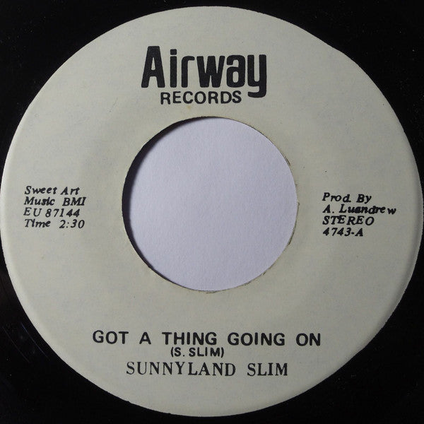 Sunnyland Slim : Got A Thing Going On (7", Single)
