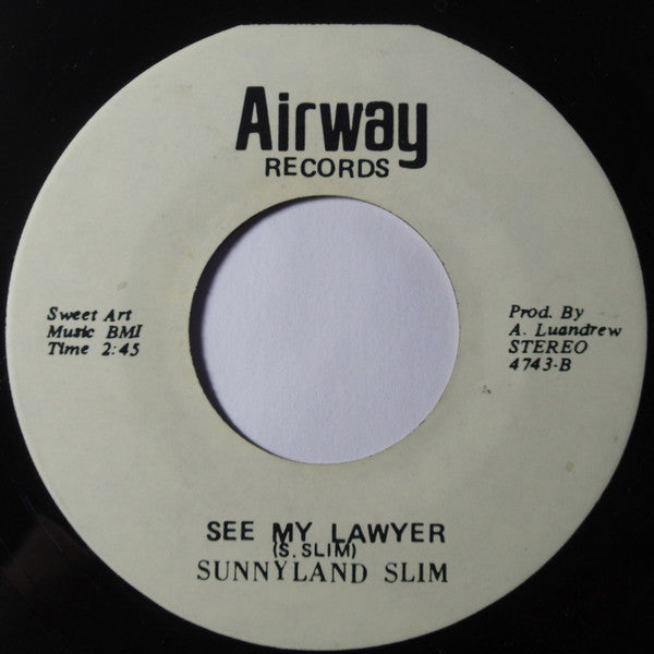 Sunnyland Slim : Got A Thing Going On (7", Single)
