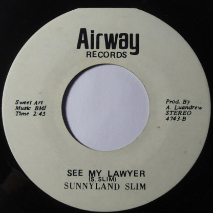Sunnyland Slim : Got A Thing Going On (7", Single)