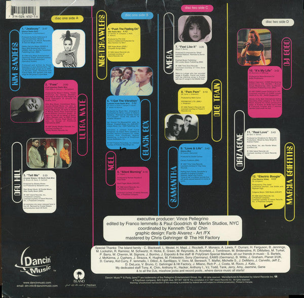 Various : Party Jams Volume 1 (2xLP, Comp, Ltd)