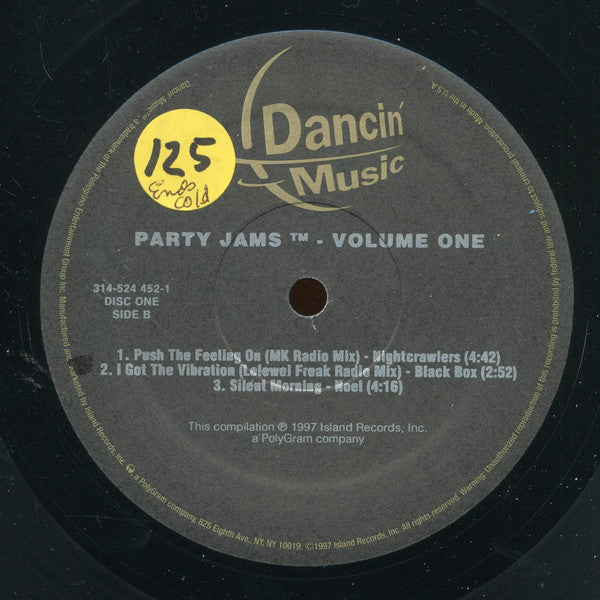 Various : Party Jams Volume 1 (2xLP, Comp, Ltd)