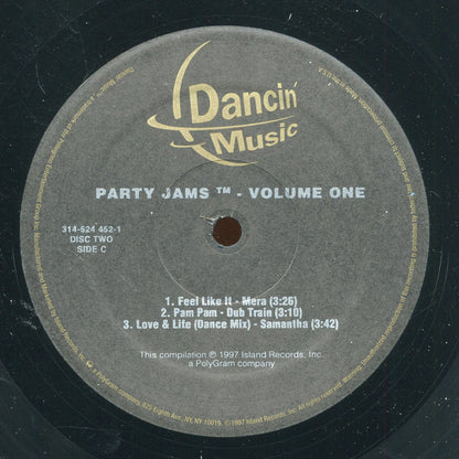 Various : Party Jams Volume 1 (2xLP, Comp, Ltd)