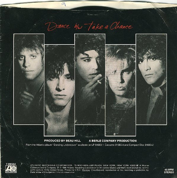 Ratt : Dance (7", Single)
