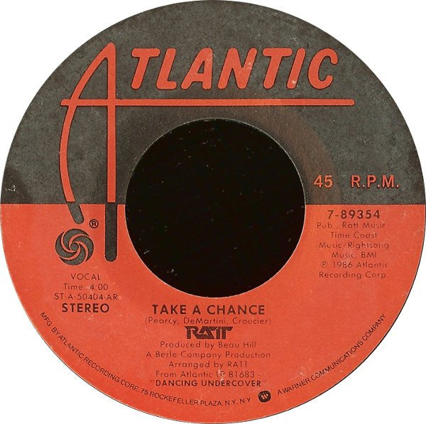Ratt : Dance (7", Single)