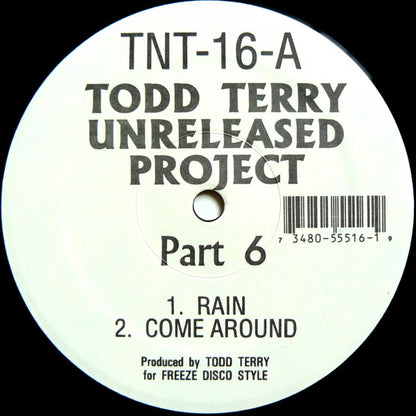 Todd Terry : Unreleased Project Part 6 (12")