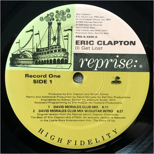 Eric Clapton : (I) Get Lost (2x12", Promo)