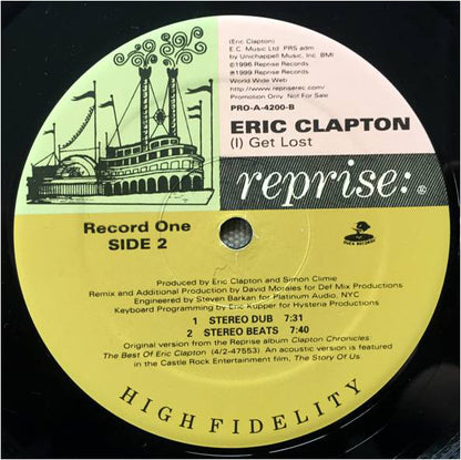 Eric Clapton : (I) Get Lost (2x12", Promo)