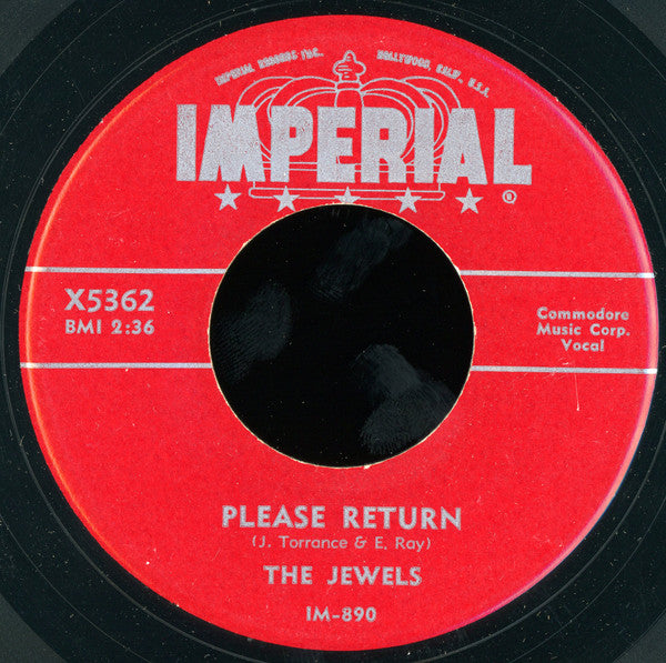 The Jewels (6) : Please Return / Natural Natural Ditty  (7")