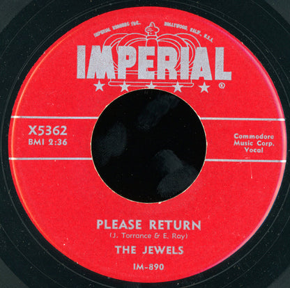 The Jewels (6) : Please Return / Natural Natural Ditty  (7")