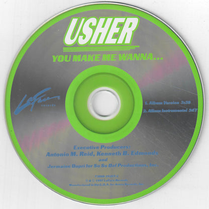 Usher : You Make Me Wanna... (CD, Single, Car)