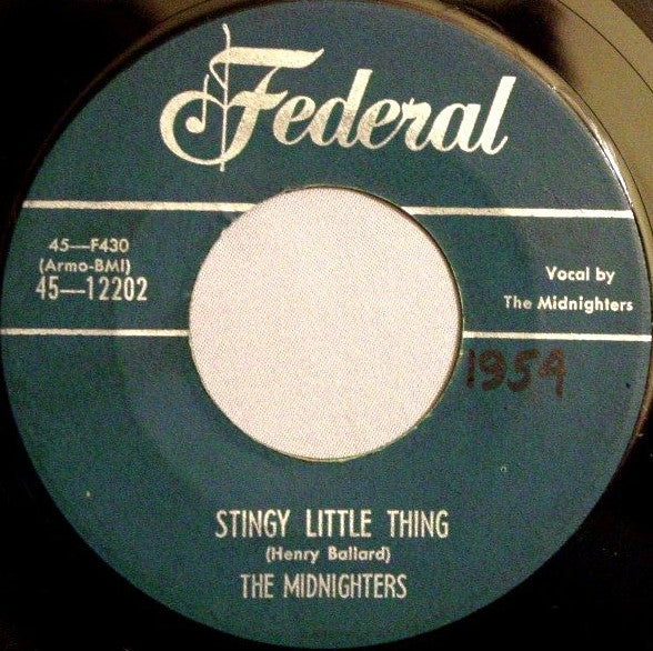 The Midnighters : Stingy Little Thing / Tell Them (7")