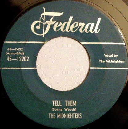 The Midnighters : Stingy Little Thing / Tell Them (7")