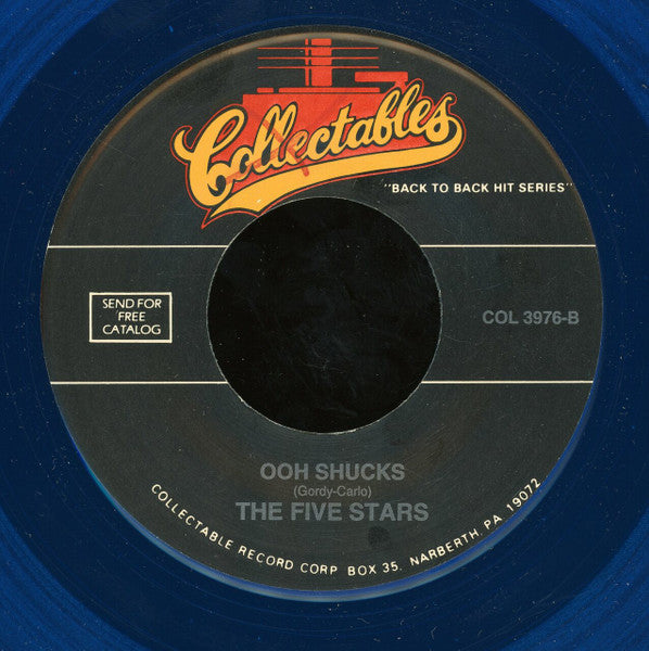 The Dreamers (12) / The Five Stars (5) : Teenage Vows Of Love / Ooh Shucks (7", Blu)