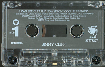 Jimmy Cliff : I Can See Clearly Now (Cass, Single)