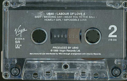 UB40 : Labour Of Love II (Cass, Album, SR,)