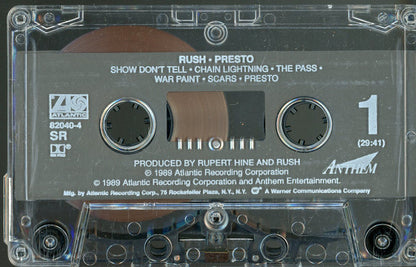 Rush : Presto (Cass, Album, SR,)