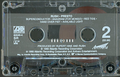 Rush : Presto (Cass, Album, SR,)