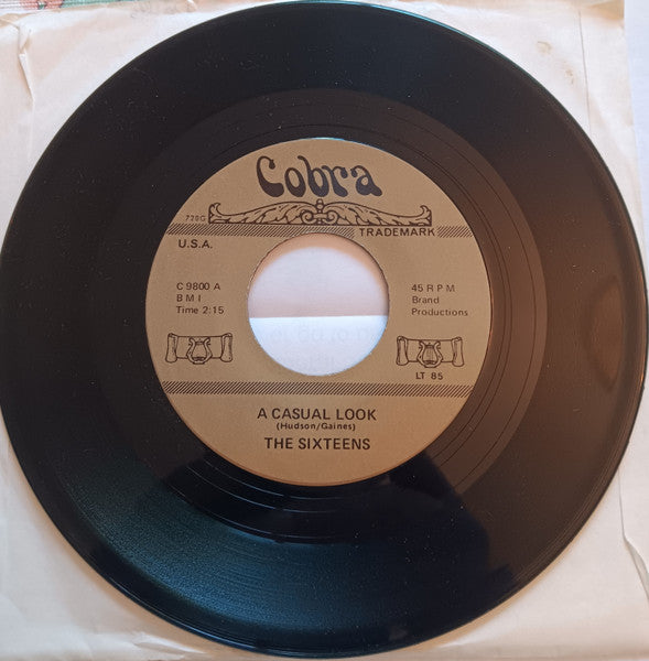 The Six Teens / Brenda & The Tabulations : A Casual Look / Dry Your Eyes (7", Unofficial)