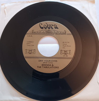 The Six Teens / Brenda & The Tabulations : A Casual Look / Dry Your Eyes (7", Unofficial)