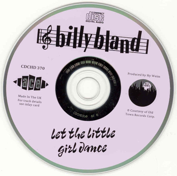 Billy Bland : Let The Little Girl Dance (CD, Comp)