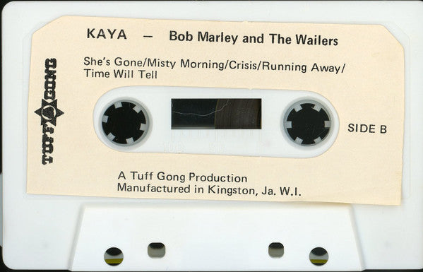 Bob Marley & The Wailers : Kaya (Cass, Album)