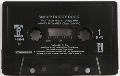 Snoop Dogg : What's My Name? (Cass, Single)