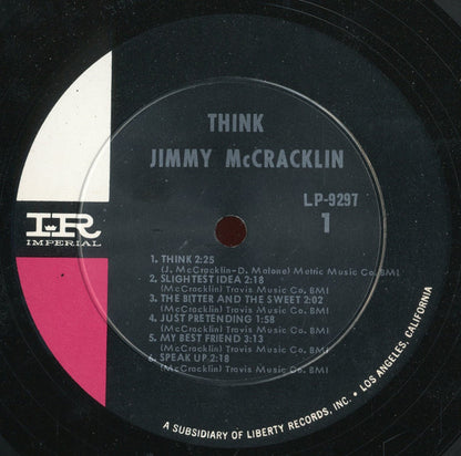 Jimmy McCracklin : Think (LP, Album, Mono)
