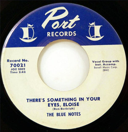 The Blue Notes (3) : If You Love Me (7", Single, RE)