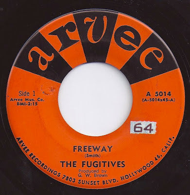 The Fugitives (21) : Freeway / Fugitive (7", Single)