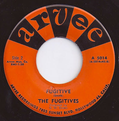 The Fugitives (21) : Freeway / Fugitive (7", Single)