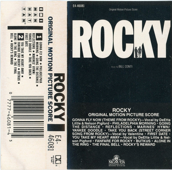 Bill Conti : Rocky - Original Motion Picture Score (Cass, Album, RP)