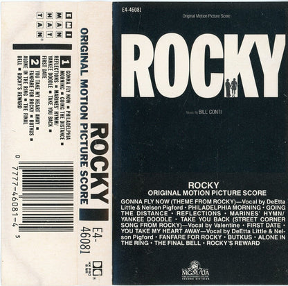 Bill Conti : Rocky - Original Motion Picture Score (Cass, Album, RP)